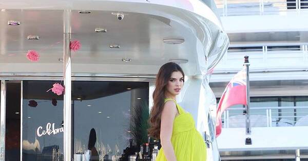 La Nación / “Feliz cumpleaños para mí”: Nadia Ferreira festejó en un yate con famosos