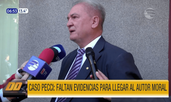 Caso Pecci: Faltan evidencias para llegar al autor moral | Telefuturo