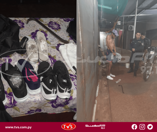 REDUCEN A SUPUESTO LADRÓN DESCUBIERTO EN FlAGRANCIA DE HURTO EN LA TERMINAL DE ENCARNACIÓN