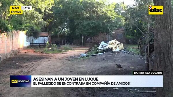 Video: Homicidio con arma de fuego en Luque - ABC Noticias - ABC Color