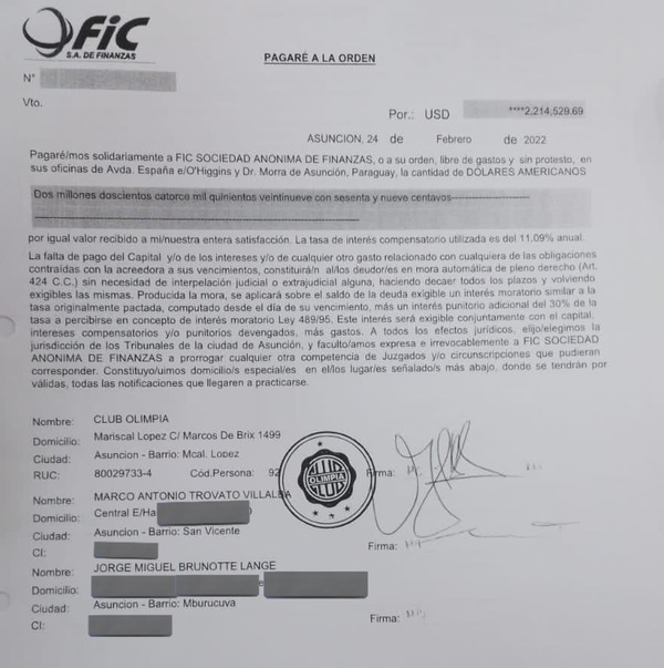Duro golpe a Olimpia en la previa del Clásico - C9N