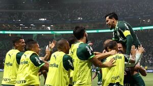 Gustavo Gómez y una genialidad para el triunfo de Palmeiras