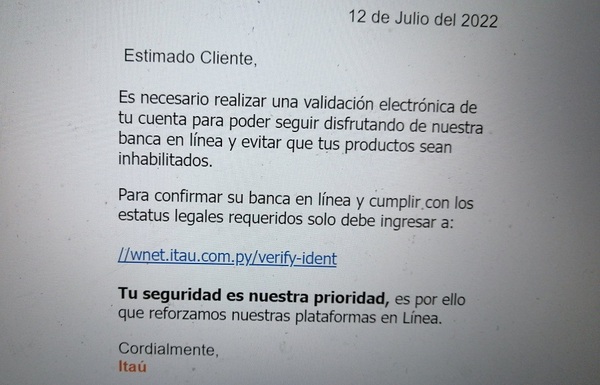 Diario HOY | Qué hay que tener en cuenta para que no te roben dinero de la cuenta bancaria