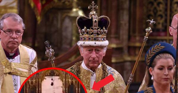 La Nación / Espectro real: misteriosa figura conmociona en coronación del rey Carlos III