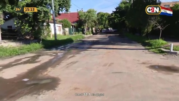 Barrio Santa María: Arreglaron el caño, pero el asfalto quedó roto - C9N