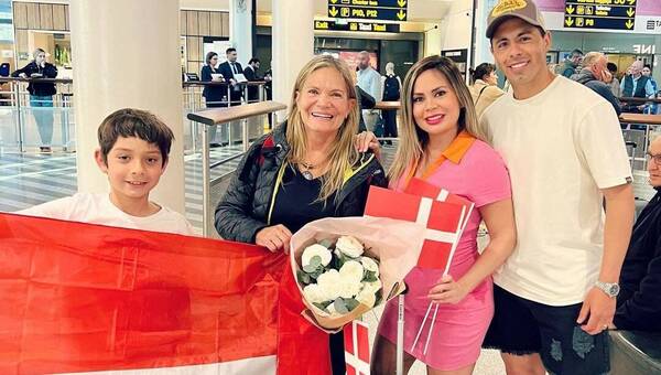 Dahiana Bresanovich, feliz de recibirle a su mamá a días de su parto