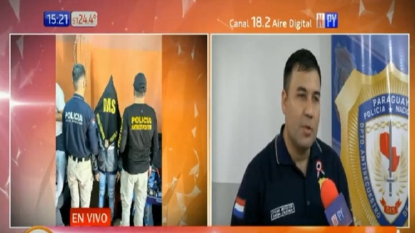 Capturan a supuesto líder de banda de sextorsionadores - Noticias Paraguay