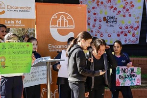 CULMINA CAMPAÑA “CHAU BULLYING” IMPULSADA POR LA CODENI EN ENCARNACIÓN