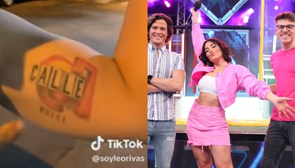 Un fan se tatuó el logo de "Calle 7" y las iniciales de sus conductores - Teleshow