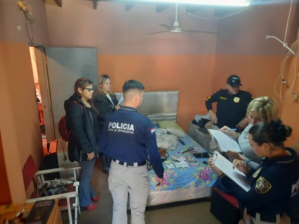 Realizan allanamiento en San Lorenzo por supuesto caso de extorsión