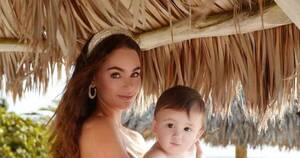 La Nación / Stephi Stegman celebra la maternidad con un tierno mensaje