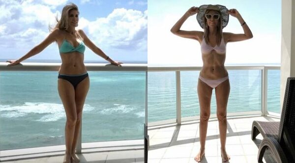 La espléndida figura de Sanie López Garelli a sus 58 años
