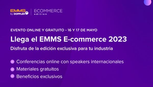EMMS E-commerce 2023: IA, ChatGPT, CRO, SEO y más (casos de éxito, conferencias y entrevistas online)
