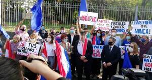 La Nación / Alegre costeaba a escrachadores con subsidio estatal, denuncian
