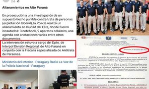 Agentes de Trata de Personas vuelven a sus antiguas andanzas extorsivas y son marginados por fiscales – Diario TNPRESS