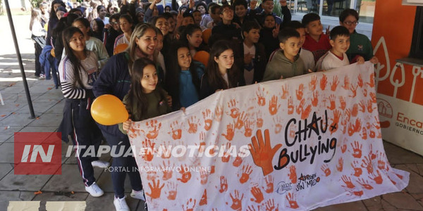 DIEGO AQUINO: “CERRAMOS CON ÉXITO LA CAMPAÑA CHAU BULLYING” - Itapúa Noticias