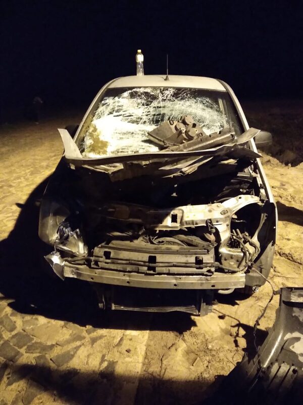 ANIMAL VACUNO SUELTO PROVOCÓ BRUTAL ACCIDENTE EN CORONEL BOGADO
