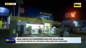 Video: Asaltaron local comercial en Villa Elisa  - ABC Noticias - ABC Color