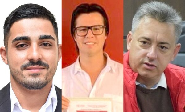 Tres candidatos ya confirmados para buscar la intendencia de Santa Rita