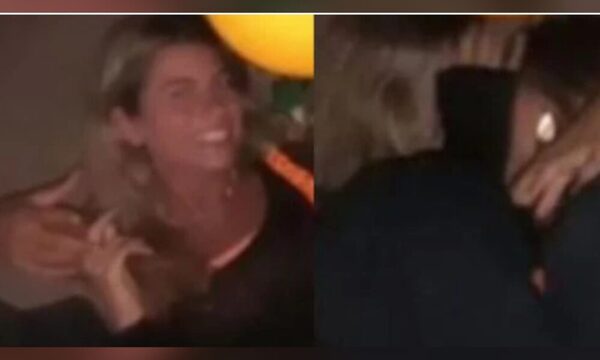 Pillan a Clara Chía pasada de copas y alocada con sus amigos