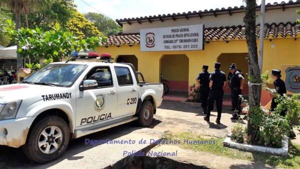 Trasladan a subjefe de Comisaría de Tarumandy por ocultar asalto •