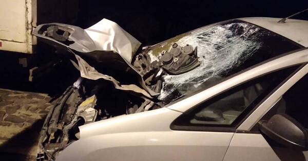 La Nación / Vaca suelta ocasiona grave accidente en Coronel Bogado