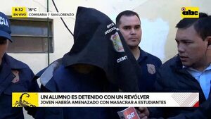 Video: Un estudiante es detenido tras amenaza - ABC Noticias - ABC Color