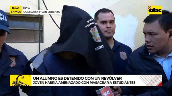 Video: Un estudiante es detenido tras amenaza - ABC Noticias - ABC Color