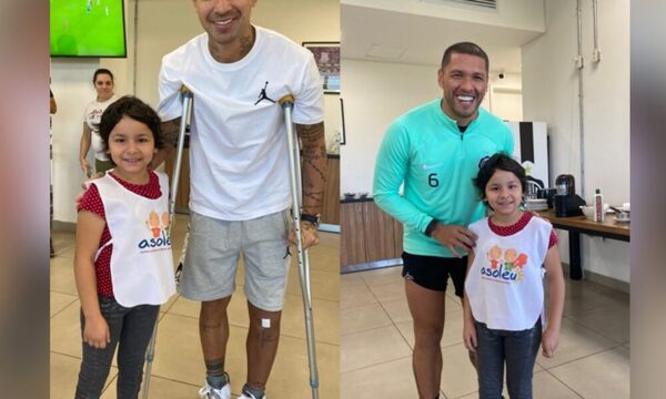 (VIDEO)Peloteros franjeados y su gran gesto con los niños