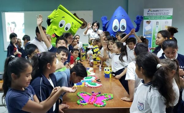 Niños podrán aprender la importancia del reciclaje en talleres organizados por ITAIPU