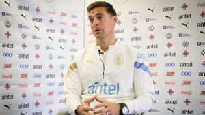 Diego Alonso se despide de la Selección Uruguaya