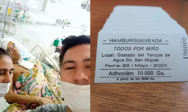 Todos por Miño: Hamburgueseada solidaria para joven ovetense internado en el Hospital de Trauma - OviedoPress