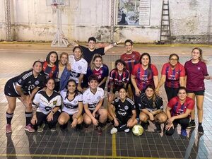 Triunfo azulgrana en el “clásico” encuentro femenino  - Polideportivo - ABC Color