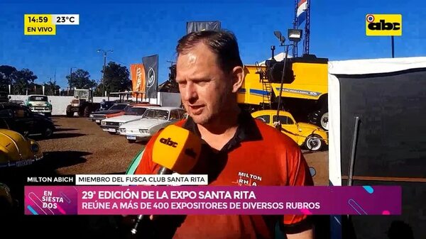Video: 29ª edición de la Expo Santa Rita - Ensiestados - ABC Color