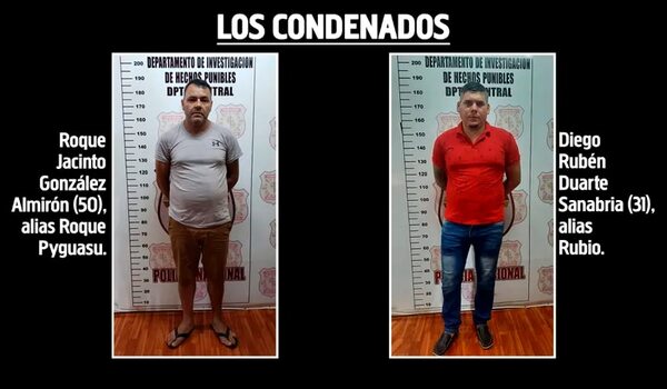Condenan a 13 años de prisión al “célebre” asaltante Roque Pyguasu - Policiales - ABC Color
