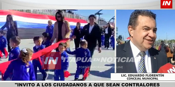 EDUARDO FLORENTÍN: “LOS CIUDADANOS DEBEN SER CONTRALORES DE SUS AUTORIDADES” - Itapúa Noticias