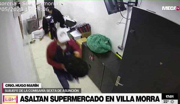 Roban G. 27 millones en asalto a supermercado en zona de Villa Morra - Megacadena — Últimas Noticias de Paraguay