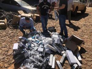 Destruyen mercaderías falsificadas en Ciudad del Este | 1000 Noticias