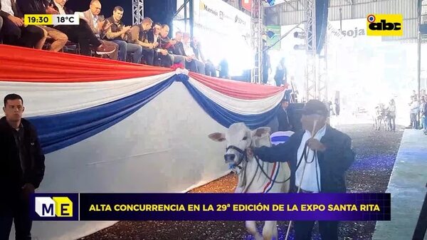 Video: Alta concurrencia en la 29ª edición de la Expo Santa Rita - Mundo empresarial - ABC Color