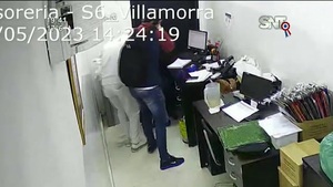 Así asaltaron un supermercado en el barrio Villamorra - SNT