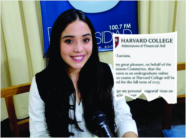 Joven pilarense cumplirá su sueño de estudiar en Harvard, EE.UU.