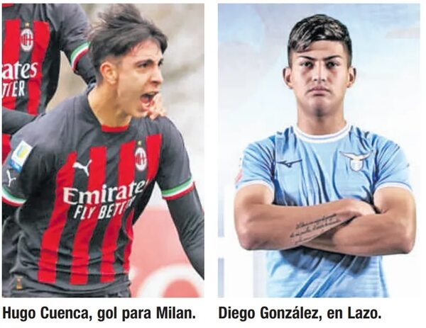 Hugo Cuenca y Diego González, en las noticias en el fútbol italiano - Fútbol Internacional - ABC Color