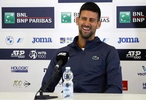 Djokovic inicia con triunfo el Masters de Roma - Polideportivo - ABC Color