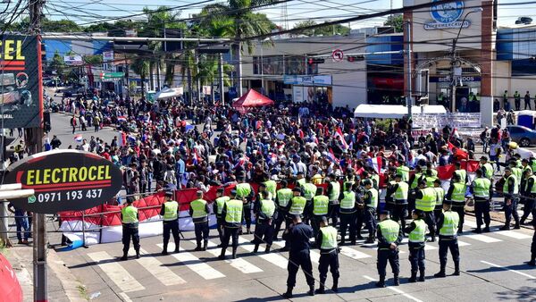 Fiscalía investiga si manifestantes que van al TSJE serían financiados