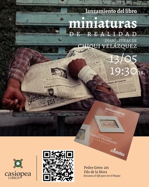 Se lanza este sábado "Miniaturas de realidad", un fotolibro de Chiqui Velázquez - .::Agencia IP::.