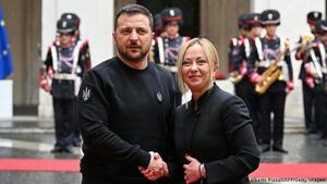 Zelenski llega a Roma para reunirse con el papa Francisco y Meloni