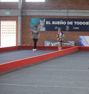 En marcha el primer nacional juvenil de bochas en el COP