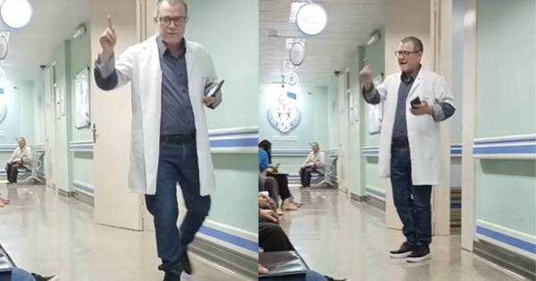 La Nación / Viral: cantando “13 Tuyuti”, médico de IPS buscó alegrar a pacientes en CDE
