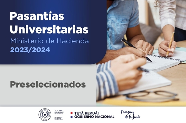 Diario HOY | Hacienda presenta lista de preseleccionados para las pasantías universitarias