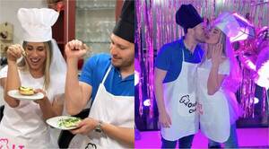 [VIDEO] ¡Le enseñaron a cocinar a Jessica Torres en su despedida de soltera!